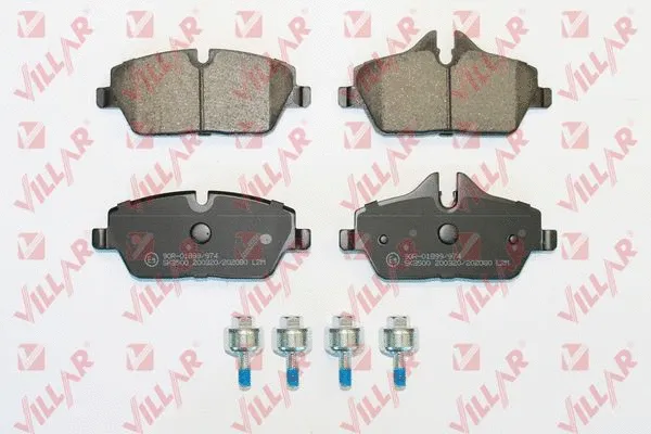 Brake Pad Set, disc brake (626.2080)