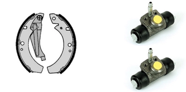 Brake Shoe Set (608.8429)