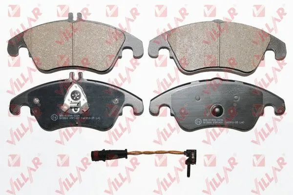 Brake Pad Set, disc brake (626.1421A)