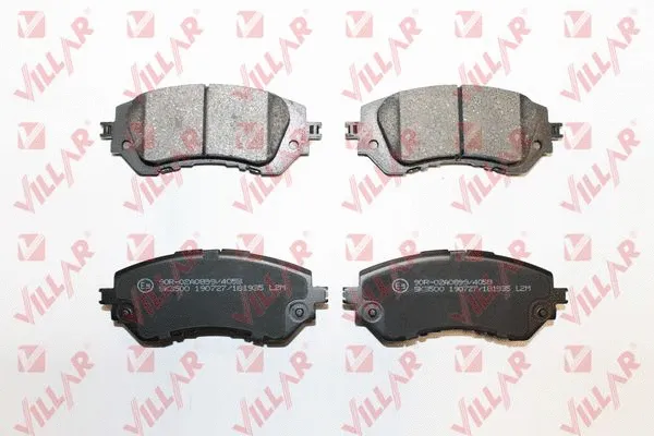 Brake Pad Set, disc brake (626.1935)