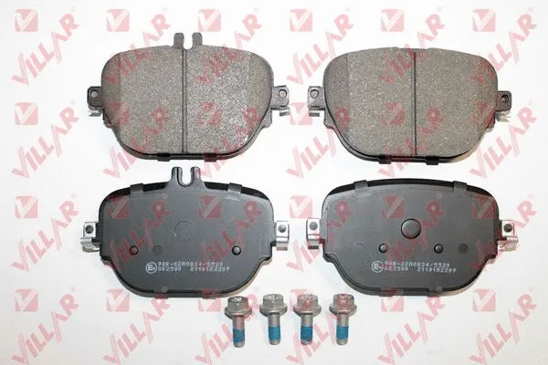 Brake Pad Set, disc brake (626.2209)