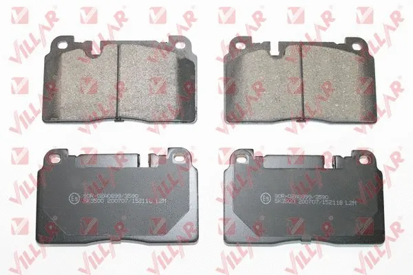 Brake Pad Set, disc brake (626.2118)