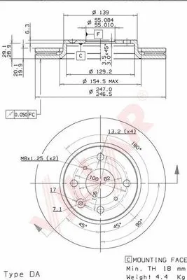 Brake Disc (628.2022)