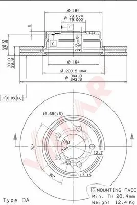 Brake Disc (628.2003)