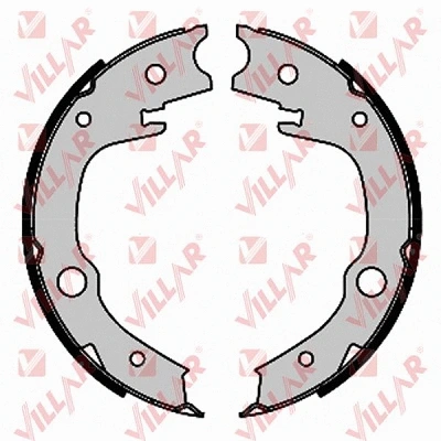 Brake Shoe Set, parking brake (629.0397)