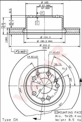 Brake Disc (628.1191)