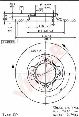 Brake Disc (628.1323)