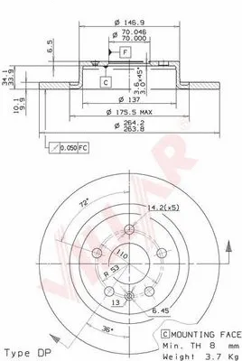 Brake Disc (628.2095)