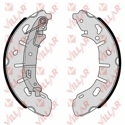 Brake Shoe Set (629.0333)