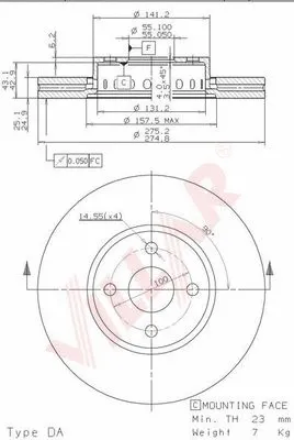 Brake Disc (628.1007)