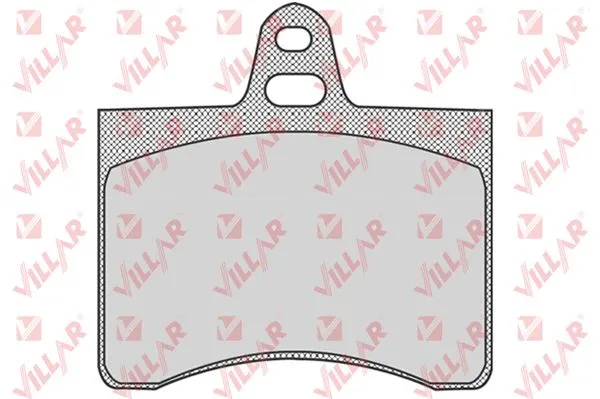 Brake Pad Set, disc brake (626.0800)
