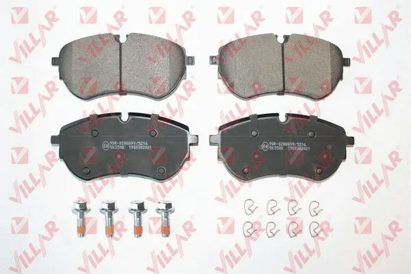 Brake Pad Set, disc brake (626.2021)