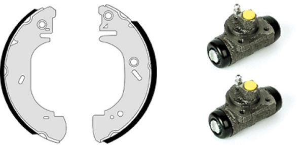 Brake Shoe Set (608.8077)