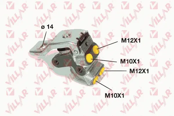 Brake Force Regulator (625.5878)