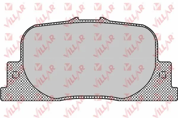 Brake Pad Set, disc brake (626.1112)