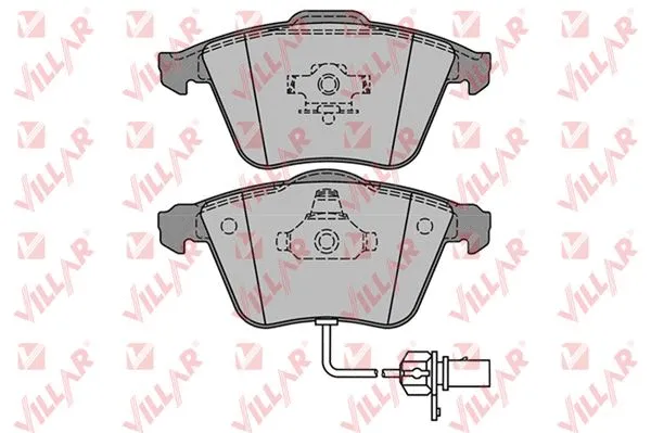 Brake Pad Set, disc brake (626.1239)