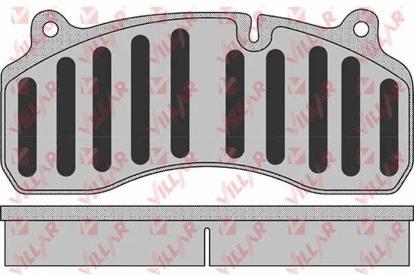 Brake Pad Set, disc brake (626.1179)