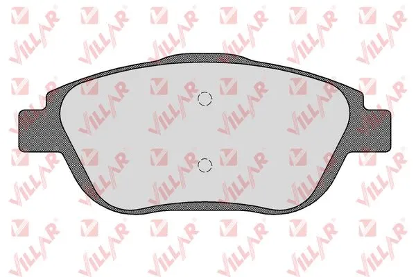 Brake Pad Set, disc brake (626.1590)