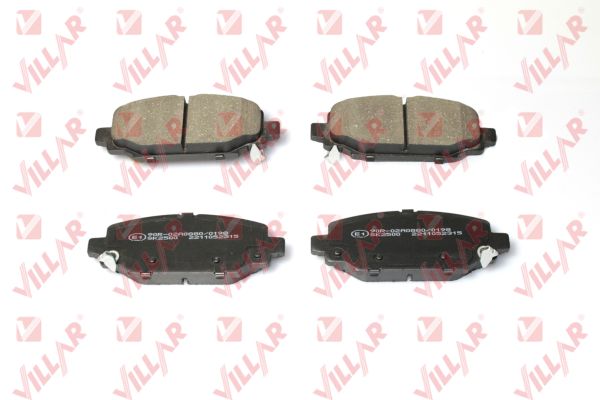 Brake Pad Set, disc brake (626.2315)