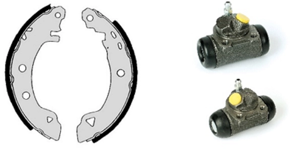 Brake Shoe Set (608.7869)