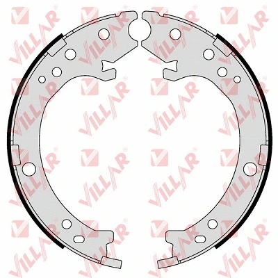 Brake Shoe Set, parking brake (629.0248)