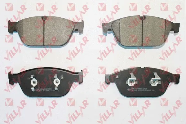 Brake Pad Set, disc brake (626.2140)