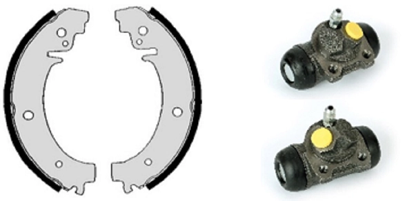 Brake Shoe Set (608.8377)