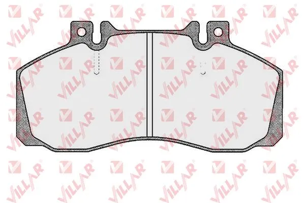 Brake Pad Set, disc brake (626.0360)