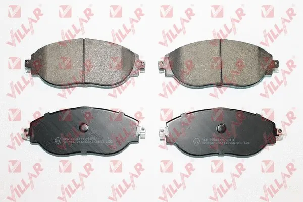 Brake Pad Set, disc brake (626.2163)