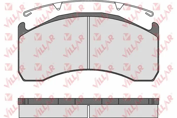 Brake Pad Set, disc brake (626.1178)