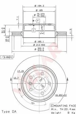 Brake Disc (628.1849)