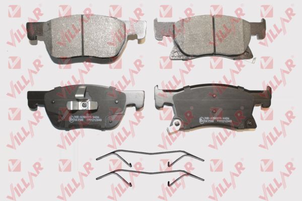 Brake Pad Set, disc brake (626.2048K)