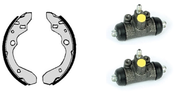 Brake Shoe Set (608.8327)