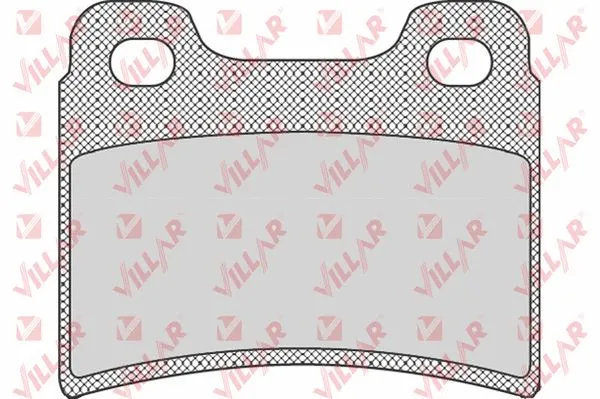 Brake Pad Set, disc brake (626.0747)