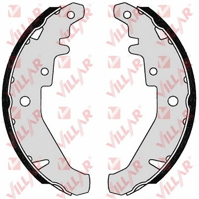 Brake Shoe Set (629.0430)