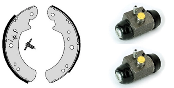 Brake Shoe Set (608.8072)
