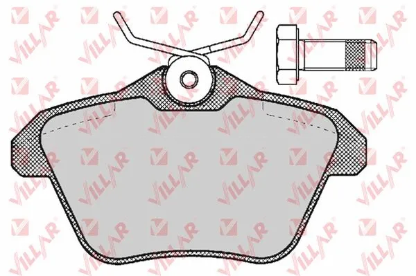 Brake Pad Set, disc brake (626.0298)