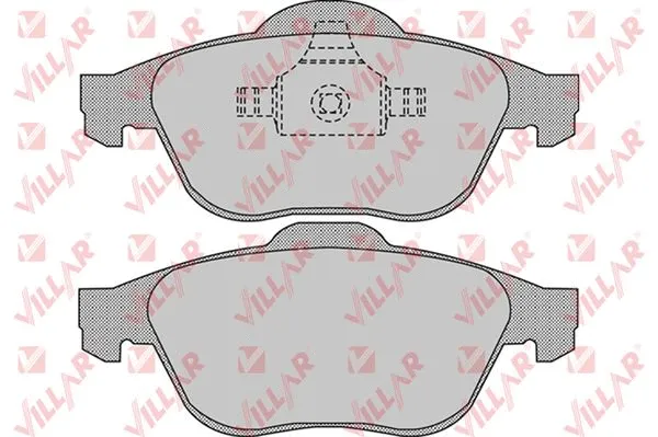 Brake Pad Set, disc brake (626.0898)
