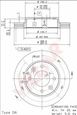 Brake Disc (628.2081)
