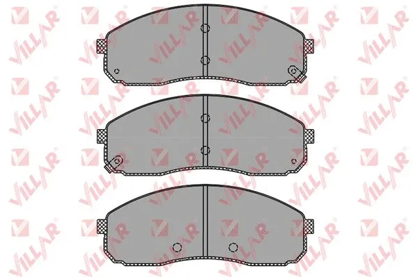 Brake Pad Set, disc brake (626.1444)