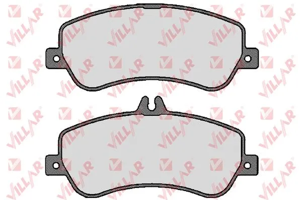 Brake Pad Set, disc brake (626.1762)