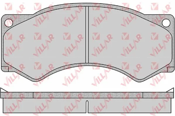 Brake Pad Set, disc brake (626.1142)