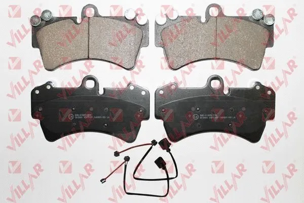 Brake Pad Set, disc brake (626.1257A)