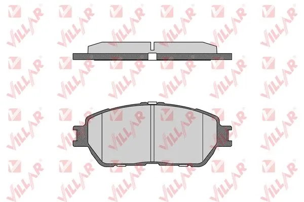Brake Pad Set, disc brake (626.1792)