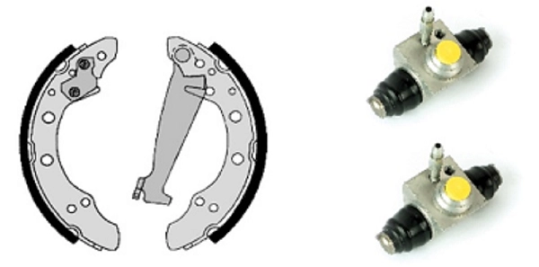 Brake Shoe Set (608.8170)