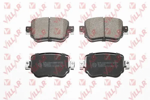 Brake Pad Set, disc brake (626.1986)
