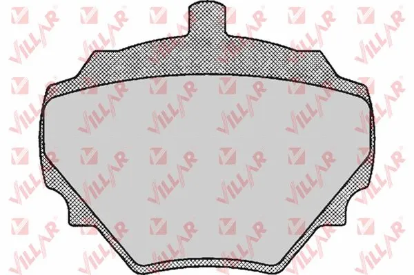 Brake Pad Set, disc brake (626.0392)