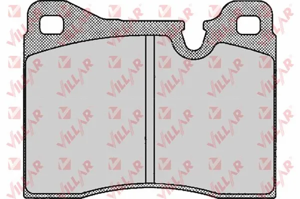 Brake Pad Set, disc brake (626.0207)