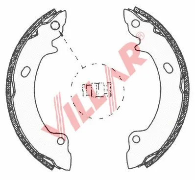 Brake Shoe Set (629.0680)