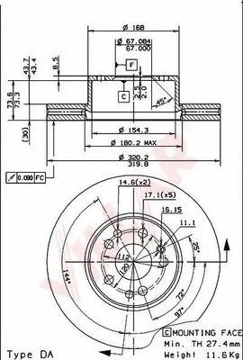 Brake Disc (628.1188)